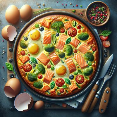Image of Salmon Frittata Weight Watchers