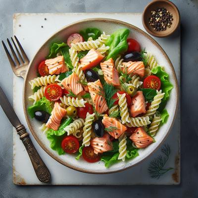 Image of Salmon Fusilli Salad