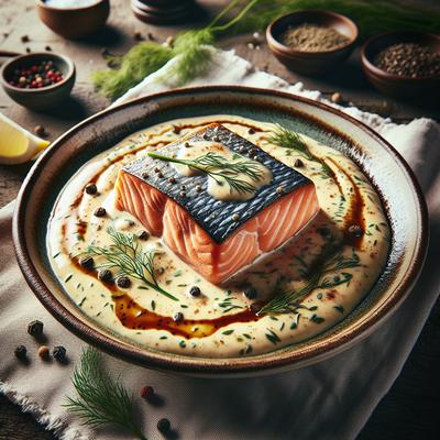 Image of Salmon in Cream