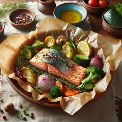 Image of Salmon in Parchment