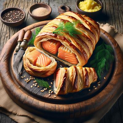 Image of Salmon in Pastry