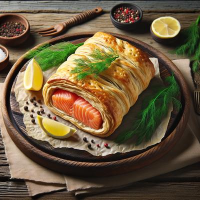 Image of Salmon in Puff Pastry