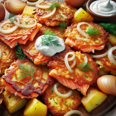 Image of Salmon Latkes