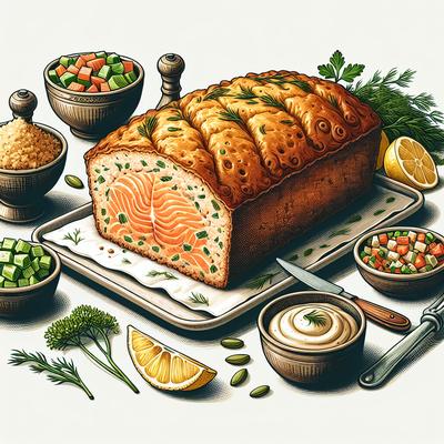 Image of Salmon Loaf Easy Fast Healthy