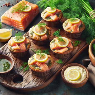 Image of Salmon Lunch Muffins
