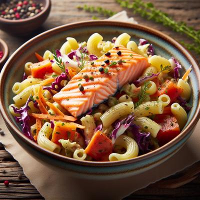 Image of Salmon Macaroni Slaw
