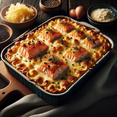 Image of Salmon Mornay Bake