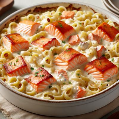 Image of Salmon Noodle Casserole