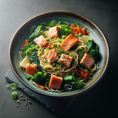 Image of Salmon Noodle Salad