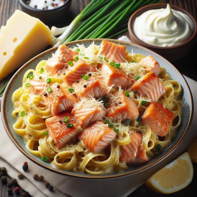 Image of Salmon Noodles Romanoff
