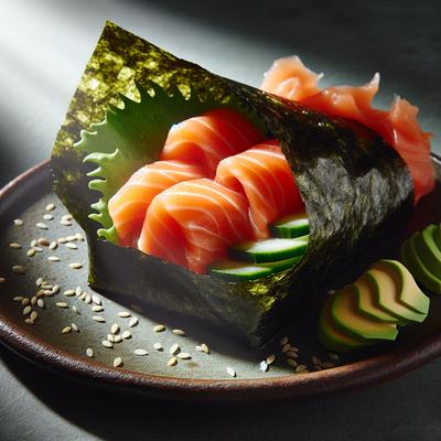 Image of Salmon Nori Slice or Bar