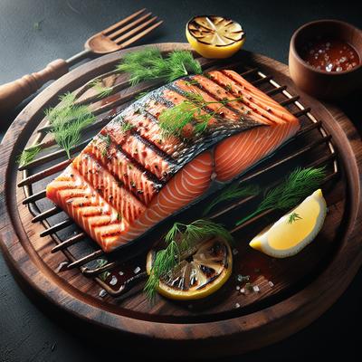 Image of Salmon on the Grill