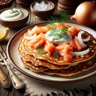 Image of Salmon Pancakes