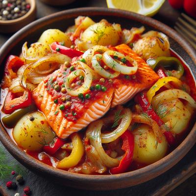 Image of Salmon Paprikish