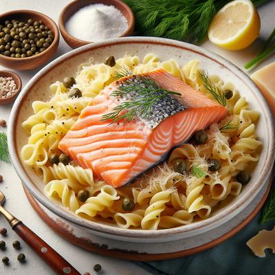 Image of Salmon Pasta