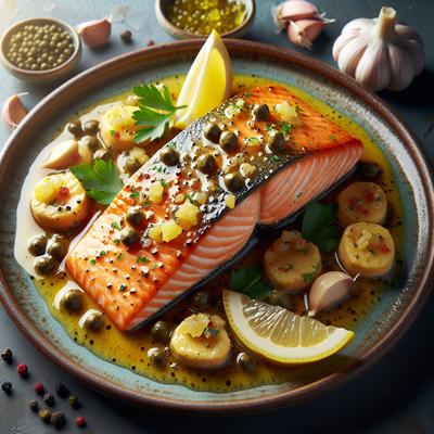 Image of Salmon Piccata