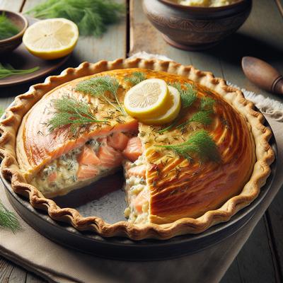 Image of Salmon Pie Pate Au Saumon