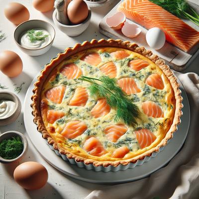 Image of Salmon Quiche