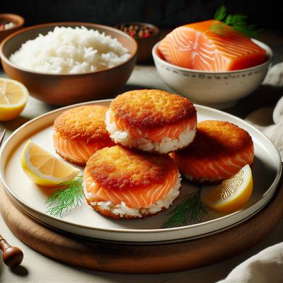 Image of Salmon Rissoles