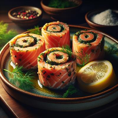 Image of Salmon Rollups