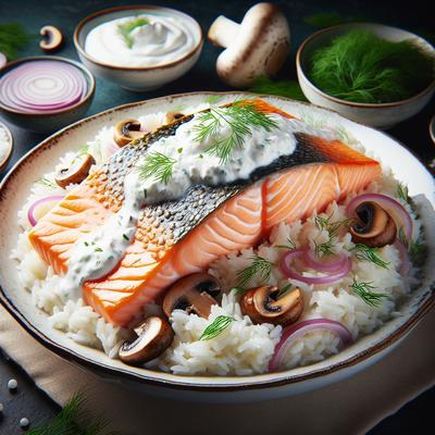 Image of Salmon Romanoff