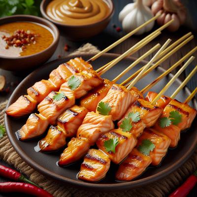 Image of Salmon Satay