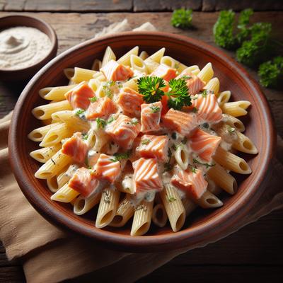 Image of Salmon Sauced Pasta