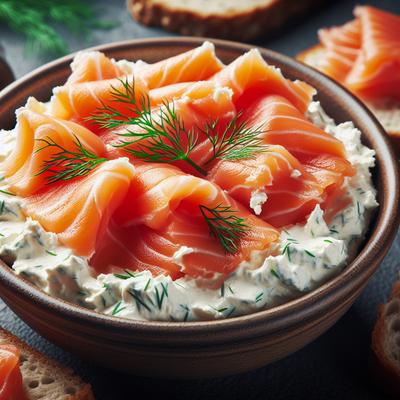 Image of Salmon Spread with Two Ingredients