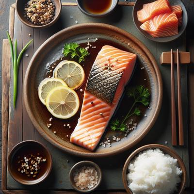 Image of Salmon Steak Kyoto