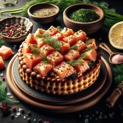 Image of Salmon Stuffed Siljans