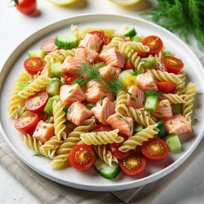 Image of Salmon Twist Pasta Salad