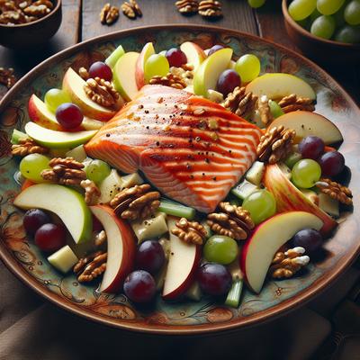 Image of Salmon Waldorf Salad