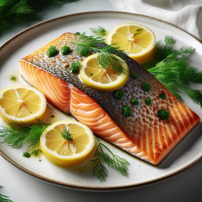 Image of Salmon with Lemon and Dill