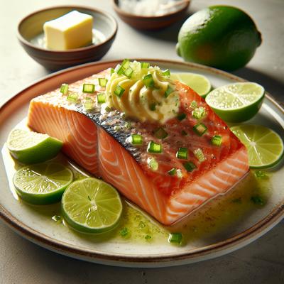 Image of Salmon with Lime Butter