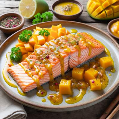 Image of Salmon with Mango Dressing