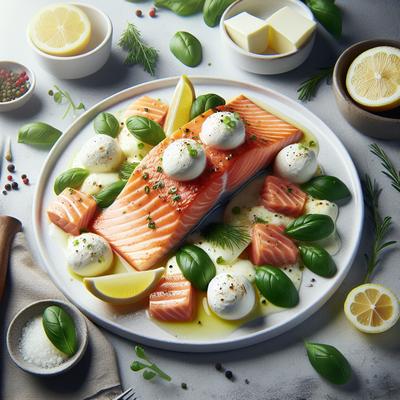 Image of Salmon with Mozzarella