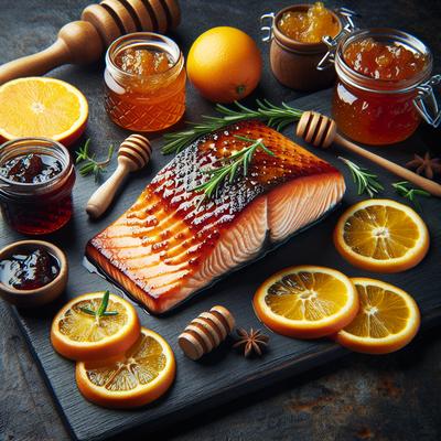 Image of Salmon with Orange Marmalade