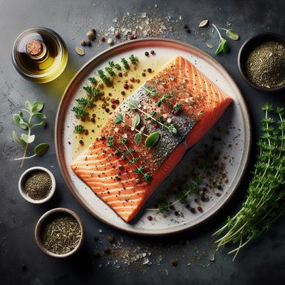 Image of Salmon with Oregano