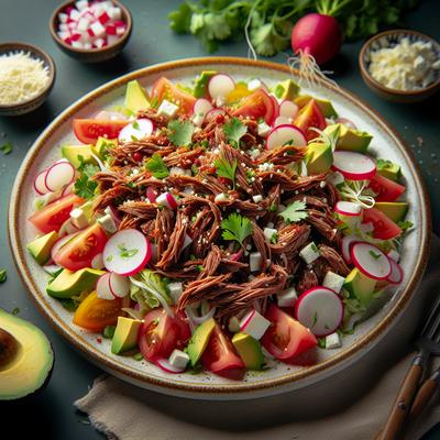 Image of Salpicon Mexican Shredded Beef Salad