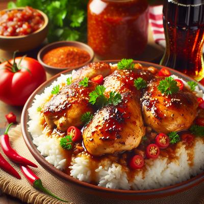 Image of Salsa and Coke Chicken