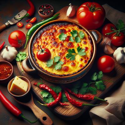 Image of Salsa Baked Cheese