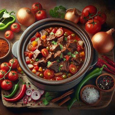Image of Salsa Beef Chili Crock Pot