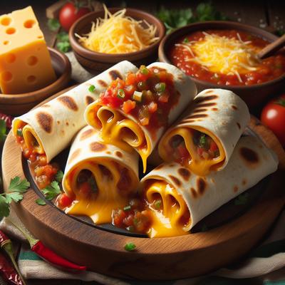 Image of Salsa Cheese Roll Ups