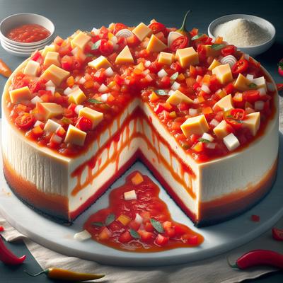Image of Salsa Cheesecake