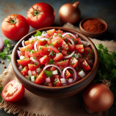 Image of Salsa Criolla Chopped Tomato Salad