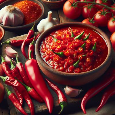 Image of Salsa De Chiles De Arbol Red Hot