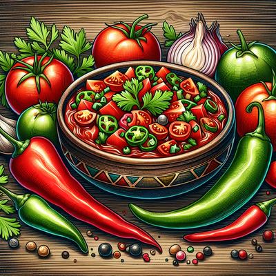Image of Salsa Mexicana Fresh Tomato and Chiles