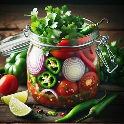 Image of Salsa Mix in a Jar