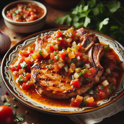 Image of Salsa Pork Chops
