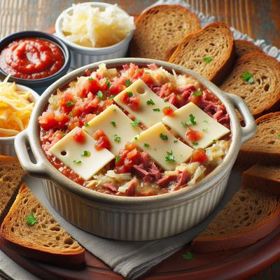 Image of Salsa Reuben Dip